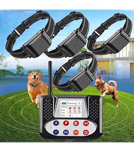 Invisible Indoor Fence For Dogs Wireless Dog Fence, Electric Fence