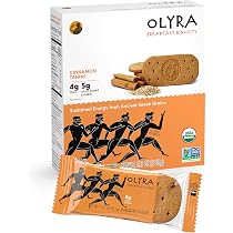 Amazon.com: Olyra Hazelnut Carob Breakfast Biscuits, Healthy ...