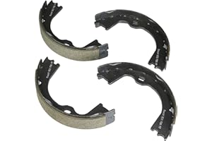 Bosch Automotive BS947 Blue Drum Parking Brake Shoe Set for Chrysler: 2007-09 Aspen; DODGE: 2007-09 Durango, 2007-10 Ram 1500