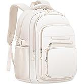PRAGARI Cute Backpack for School Girls Aesthetic Backpack Women College Bookbag Large Students Laptop Bag Travel Casual Daypack