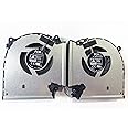 CPU+GPU Cooling Fan Replacement for Asus ROG Strix G513IM G513IR G513QM G513QR G533QM G533QR G533QS G713IM G713IR G713QM G713QR G733QM G733QR G733QS DFSCK22D058830 FNAA DFSCM227163927 FNAB DC12V