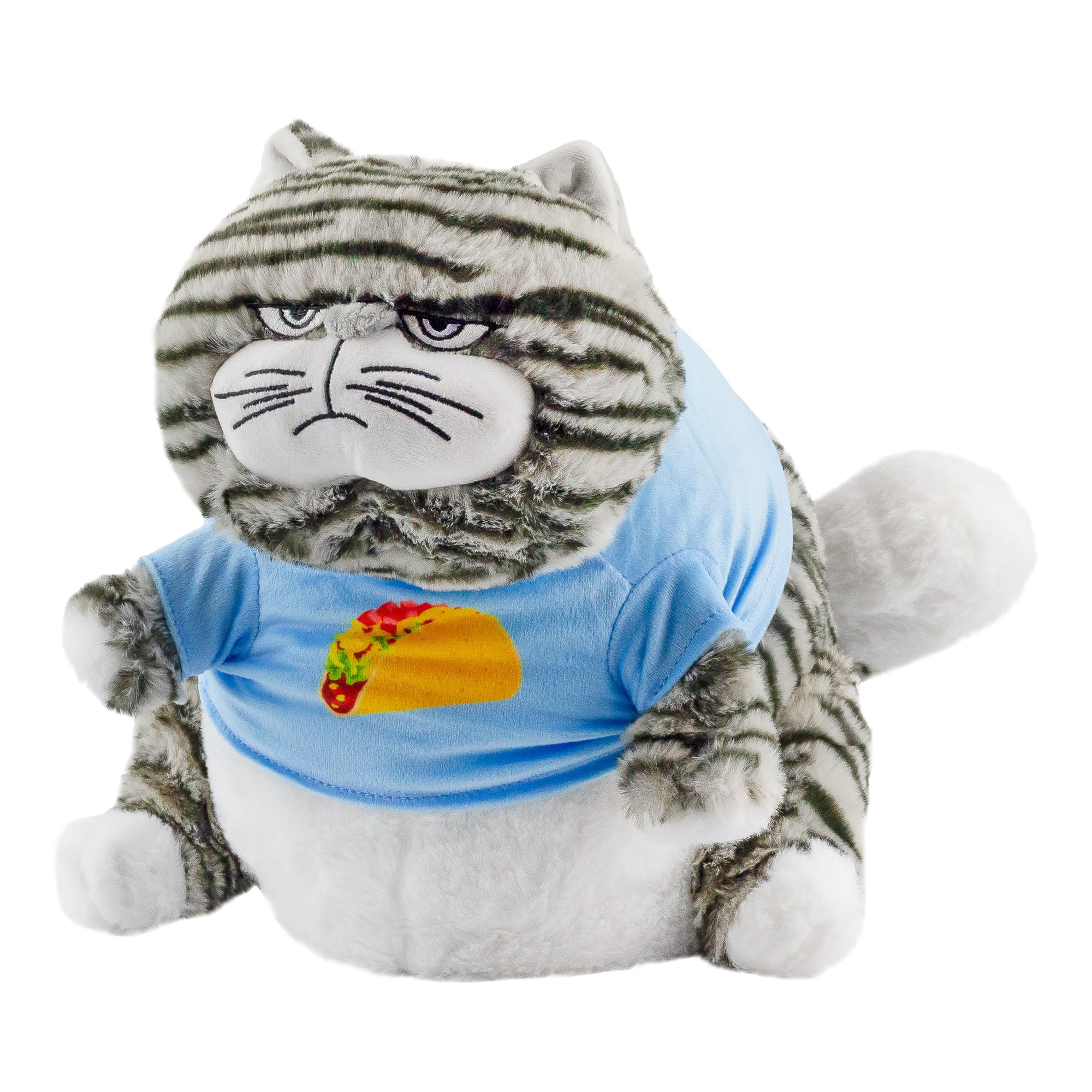Photo 1 of Attatoy Chonky Cat Weighted Plush, Fat Cat Stuffed Plush Animal Toy