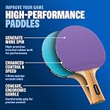 PRO-SPIN Portable Ping Pong Set with Retractable Net 2-Player view 7
