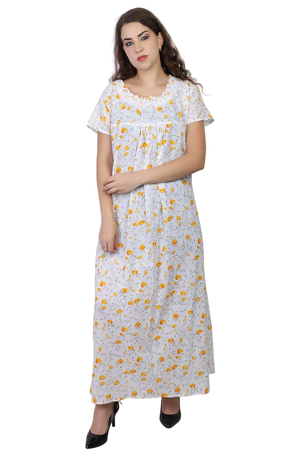 pure cotton maxi