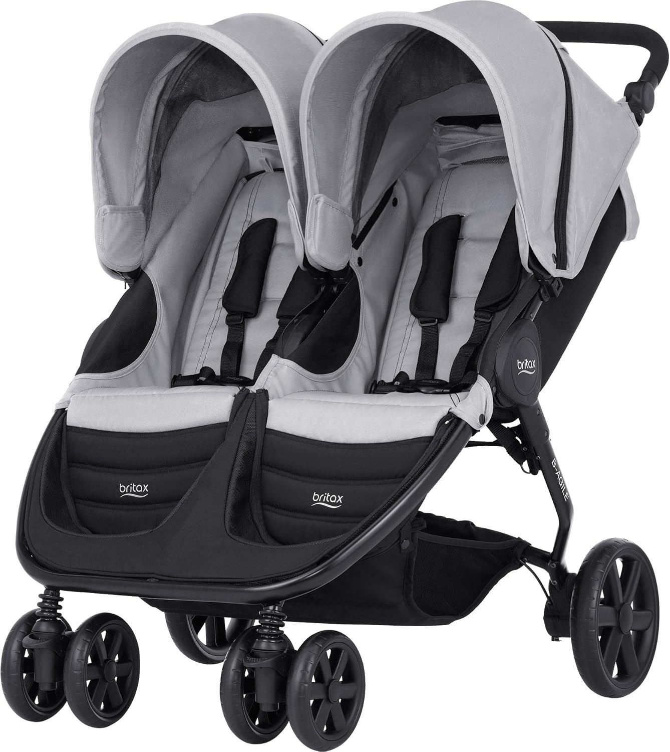 britax side by side double stroller