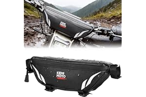KEMIMOTO Motorcycle Handlebar Bag Universal Bicycle Waterproof Front Storage Bag Compatible with Sur-Ron Light Bee X and S X1
