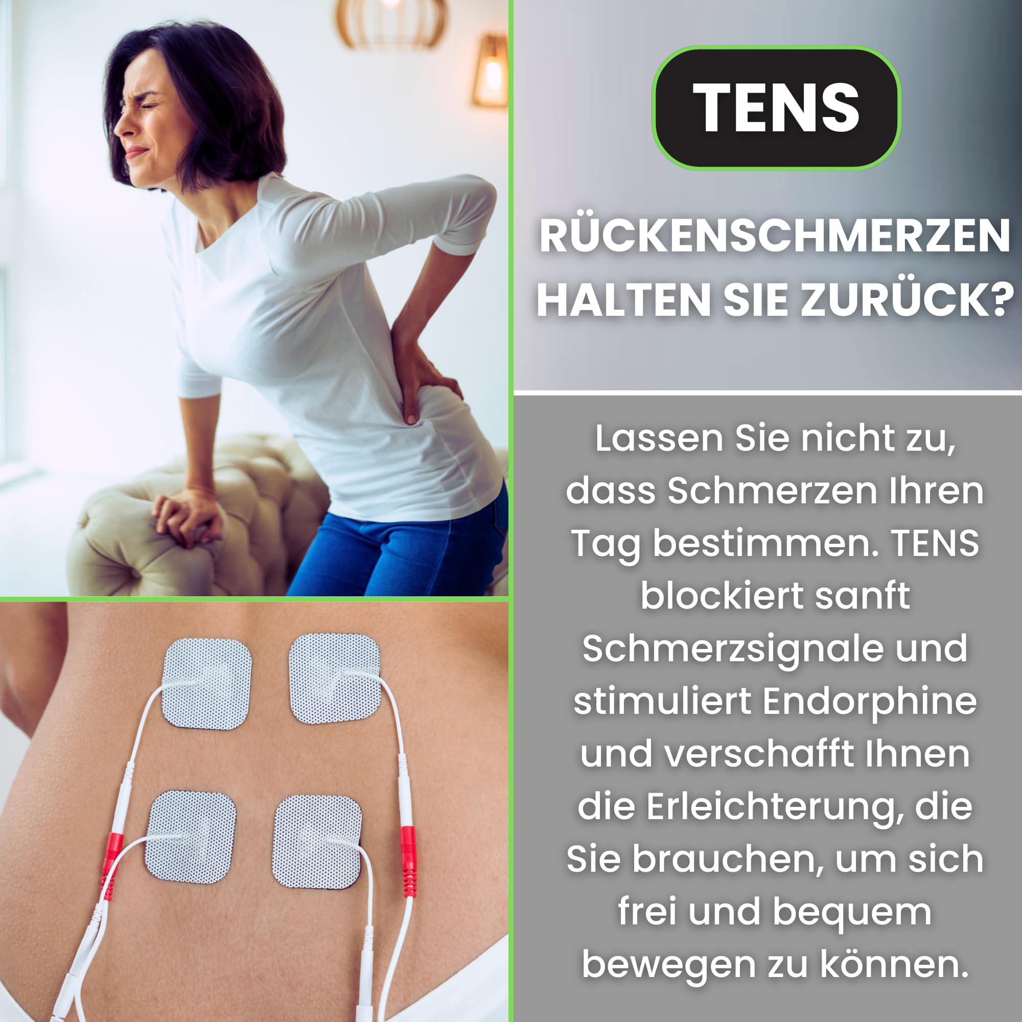 TensCare Unipro TENS EMS IFT und Mikrostromgerät 7