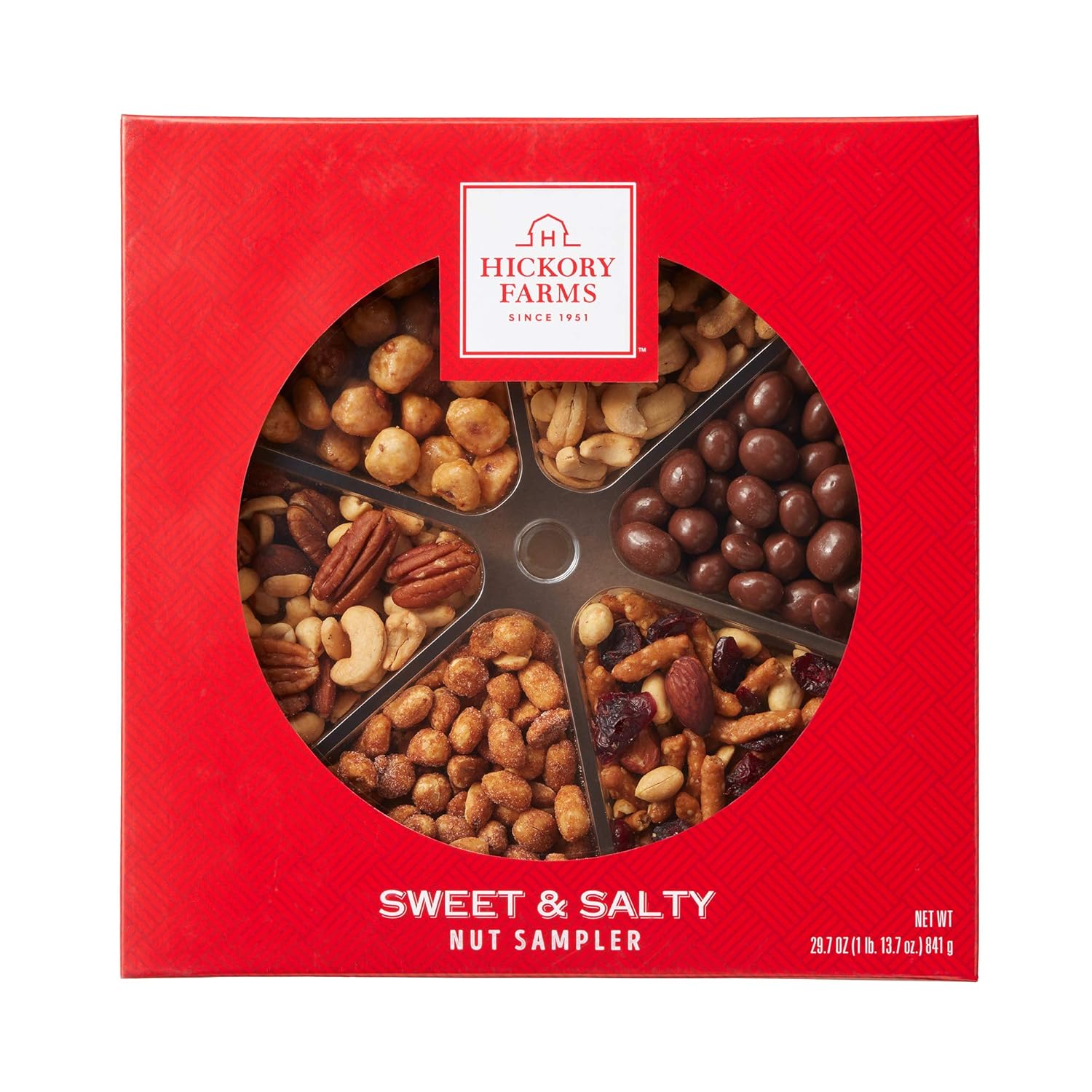 Hickory Farms Sweet & Salty Nut Sampler, Nut Gift Box