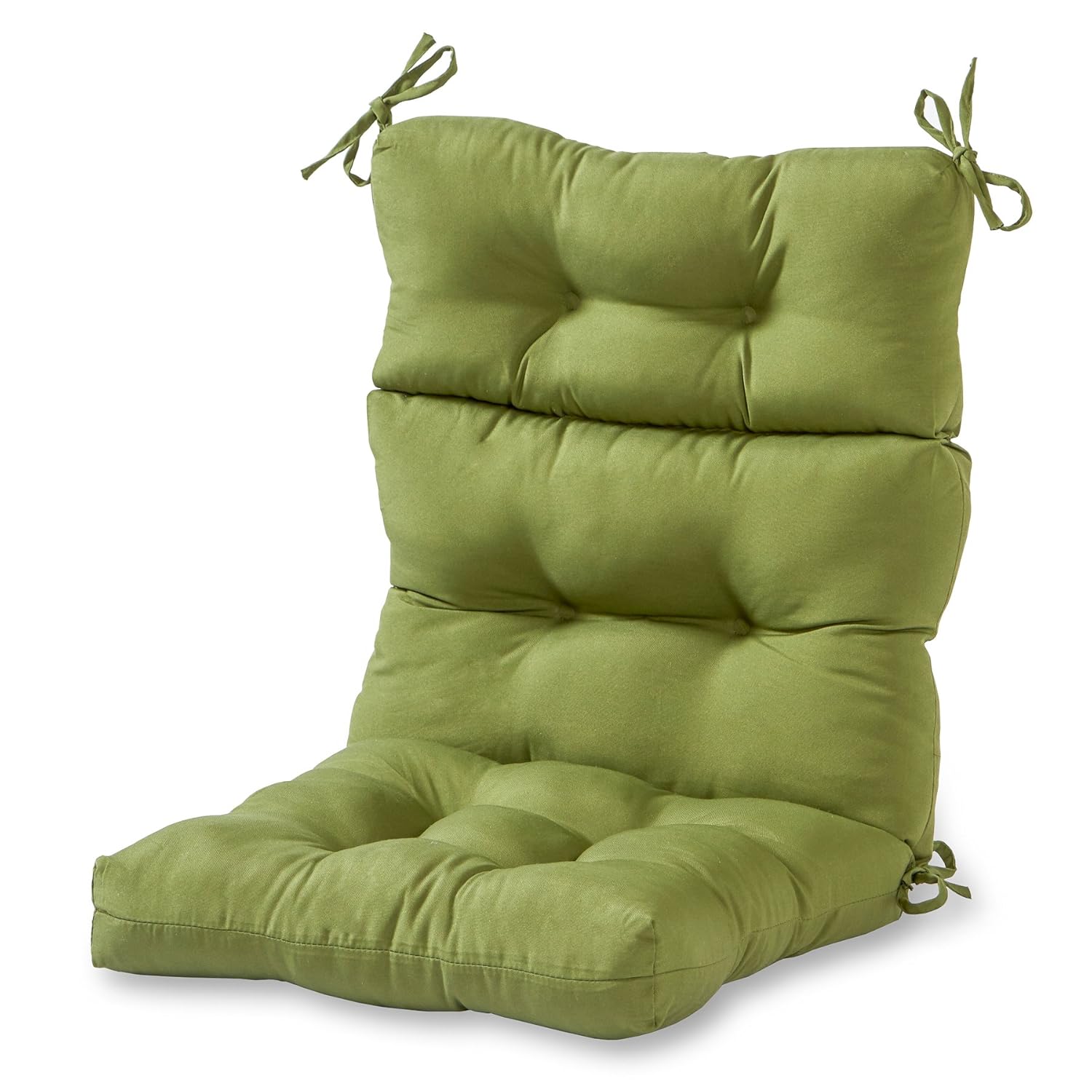 Best Outdoor Chair Seat Back Cushion Set, Hunter Green