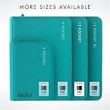 Vault X 12 Pocket Trading Card Zip Binder Teal 480 Cards Exo-Tec view 7