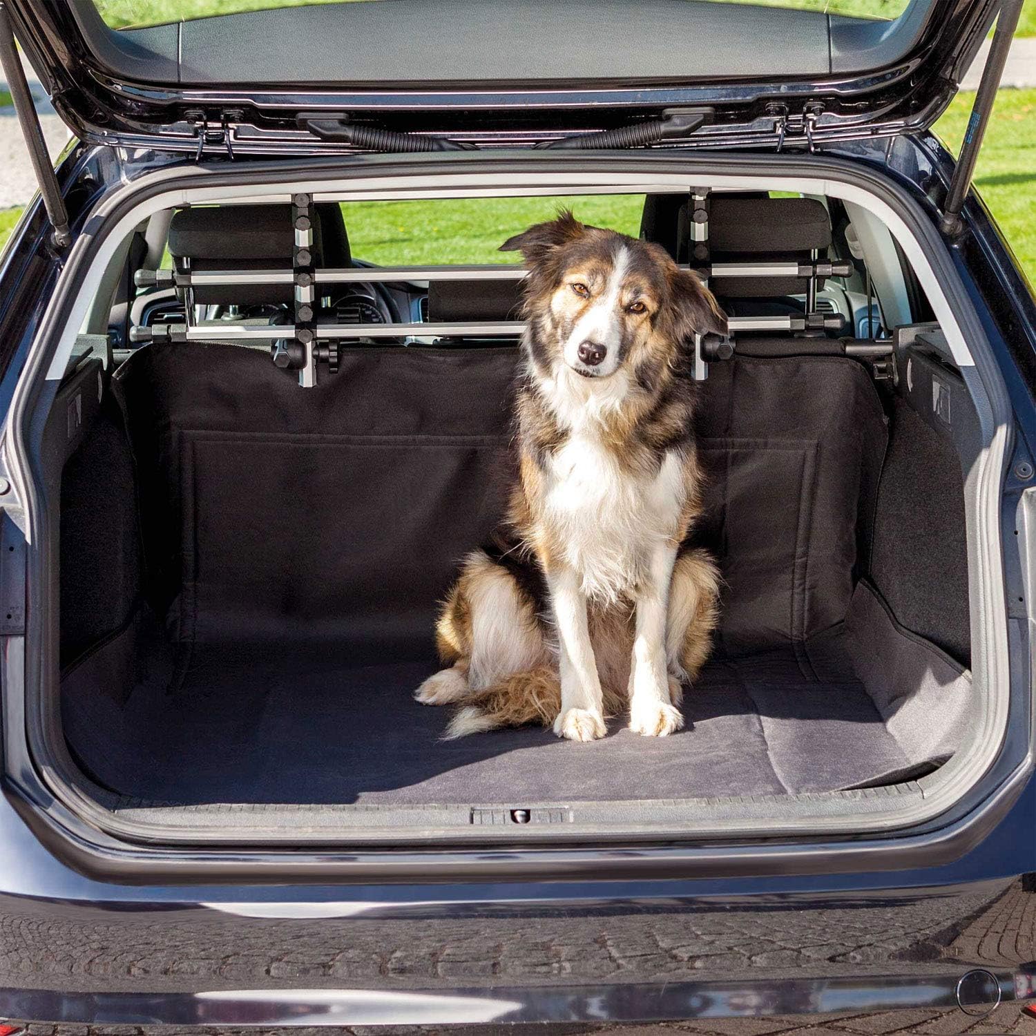 Trixie Car Boot Cover, 1.20 ラ 1.50 m, Black - Image 3