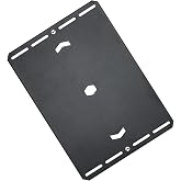 camping moon Cover Plate for Flat Burner IGT Top Plate Bridge Table Lid Stainless Steel Black CK-25BK