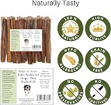 Britten and James 20 Thin Bull Pizzles 12cm Natural Dental Dog Chews view 3