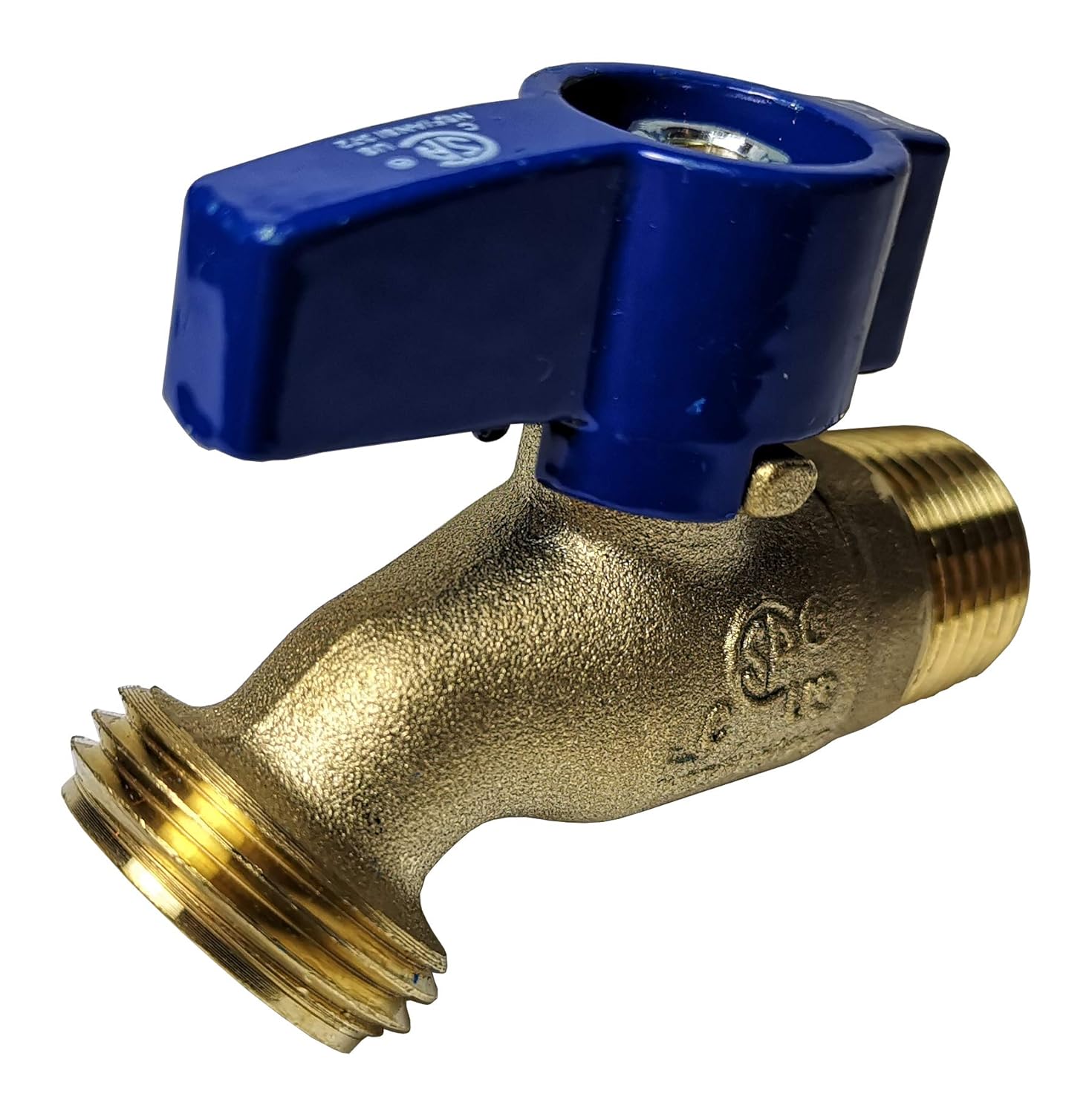 10 PIECES XFITTING 1/2" MALE THREADED X 3/4" GARDEN HOSE