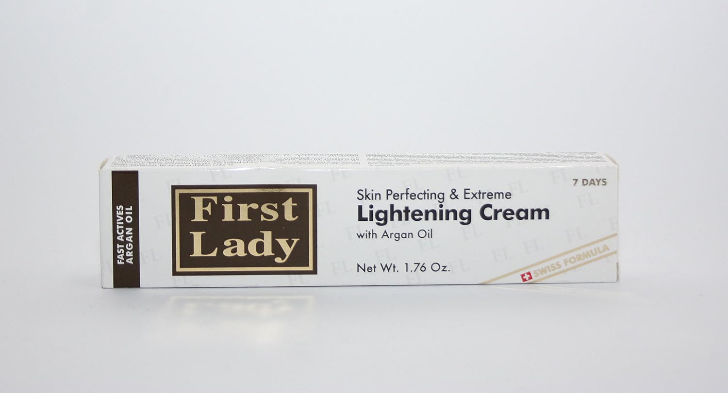 First Lady Argan Oil Skin Brightening Cream 50g, Niacinamide, Alpha Arbutin, Licorice Extract & Salicylic Acid Face Cream