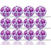 GBM Pink Hibiscus Golf Balls &ndash; Tropical Flower Design Color Golf Balls for Men and Women, Tournaments, League Play and Unique Accessories for Golfers, 12-Pack