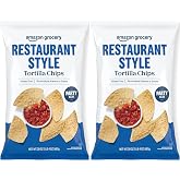 Amazon Grocery, Restaurant Style Tortilla Chips, 20 Oz (Pack of 2)