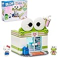 BLDR Hello Kitty and Friends Keroppi Mart Building Set with Hello Kitty and Keroppi Minifigures - Gift for Kids, Girls, Sanrio, and Kawaii Fans Ages 8+, 0103