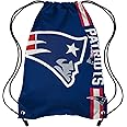 FOCO New England Patriots NFL Big Logo Drawstring Backpack