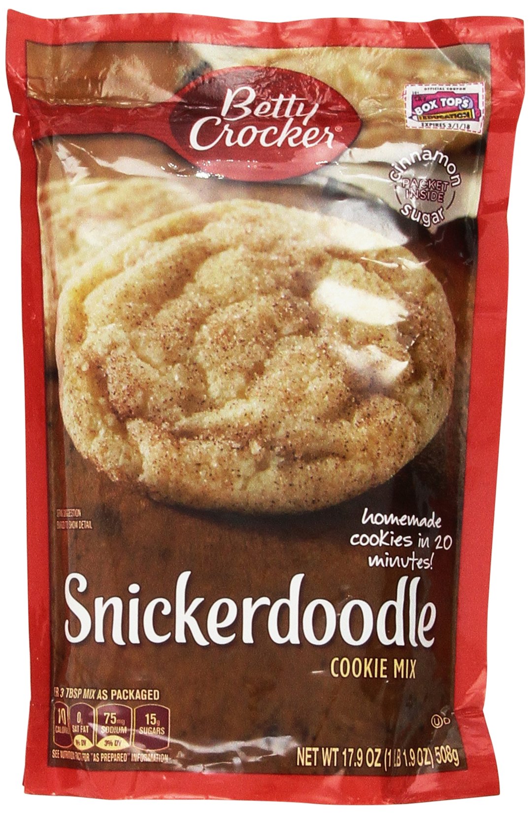 Betty Crocker Salted Caramel Cookie Mix (Pack of 4