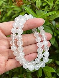 Clear Quartz Crystal Bead Bracelet 8mm, Wholesale