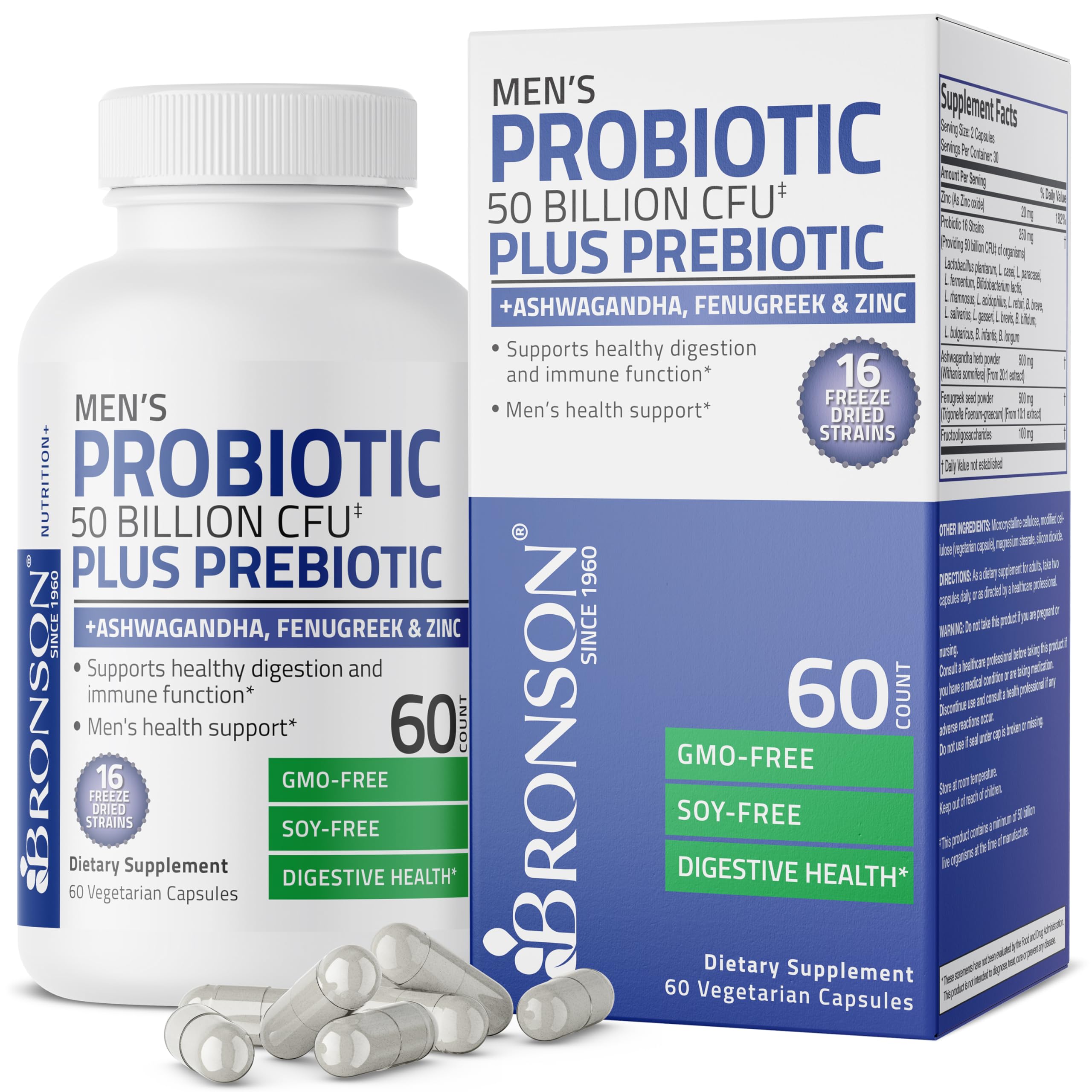 Men's Probiotic Plus Prebiotic