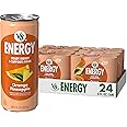 V8 +Energy Orange Pineapple Juice Energy Drink, 8 fl oz Can (24 Pack)
