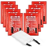 FJNATINH Fire Blankets Emergency for Home - 1 Pack 40' x 40' Fiberglass Blanket for Kitchen and Home (8)