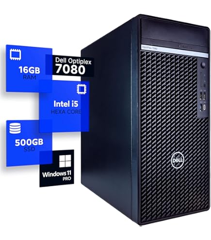 Amazon.com: Dell Optiplex 7080 Micro Tower Desktop | Core i5