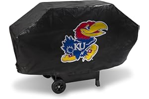 Rico Industries NCAA Deluxe Grill Cover Deluxe Vinyl Grill Cover - 68" Wide/Heavy Duty/Straps