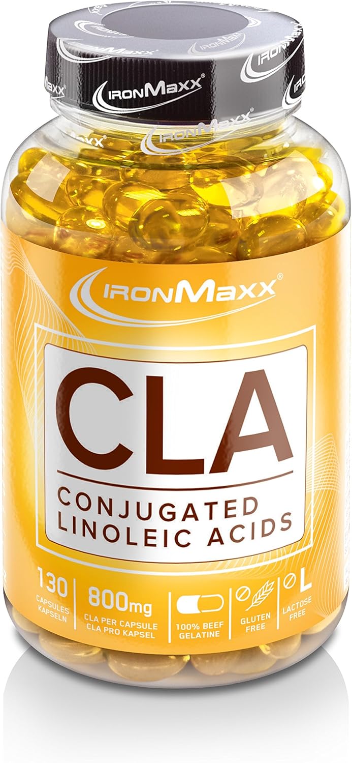 Ironmaxx 800mg CLA Capsules Pack of 130 Capsules Amazon.co.uk