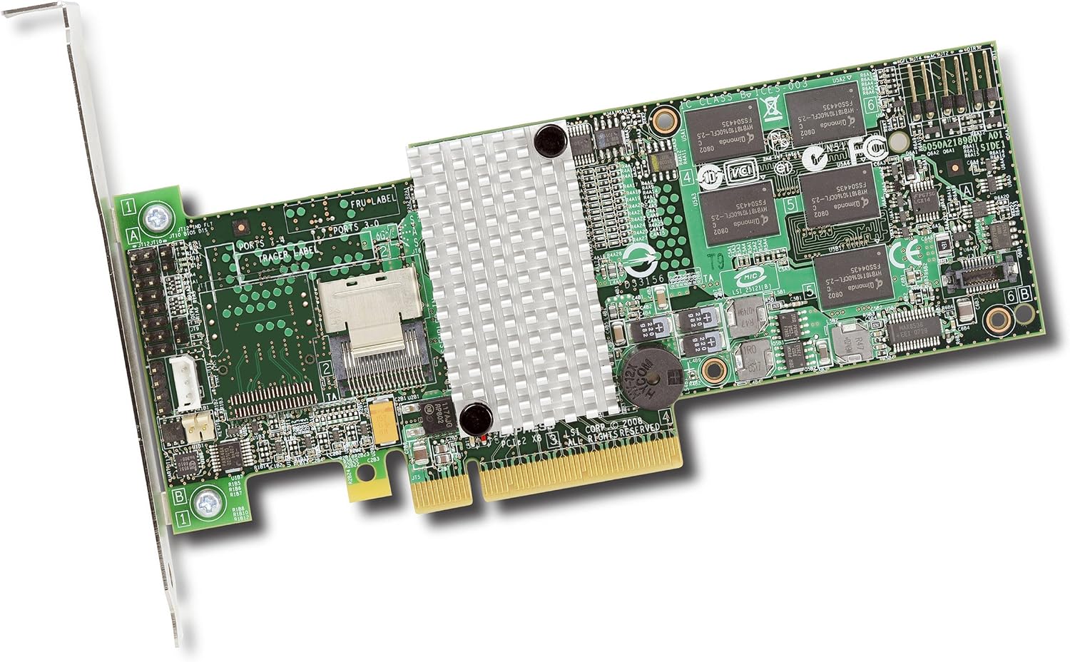 Broadcom 4 Port 6Gbps MegaRAID SAS 9260-4i SGL Controller