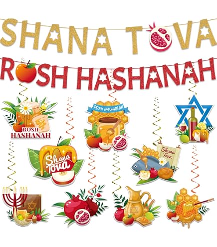 Rosh Hashanah Cartello per porta Sukkah Decorazione per feste di