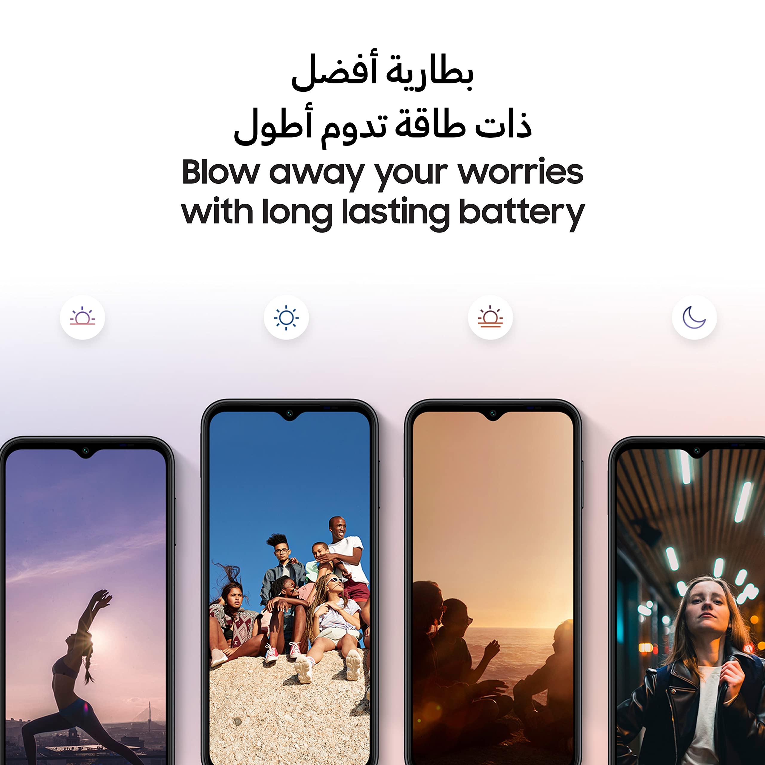 Samsung Galaxy A14 (SM-A145P/DS) Dual SIM,64GB + 4GB, Factory Unlocked GSM, International Version - (Black)
