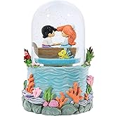 Precious Moments 252107 Disney The Little Mermaid Seize Every Moment Character Musical Rotating Snow Globe