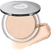 PÜR MINERALS 4-in-1 Pressed Mineral Makeup Powder Foundation with SPF 15 - Concealer & Finishing Compact Pressed Powder for Face - Buildable Medium to Full Coverage Foundation Powder