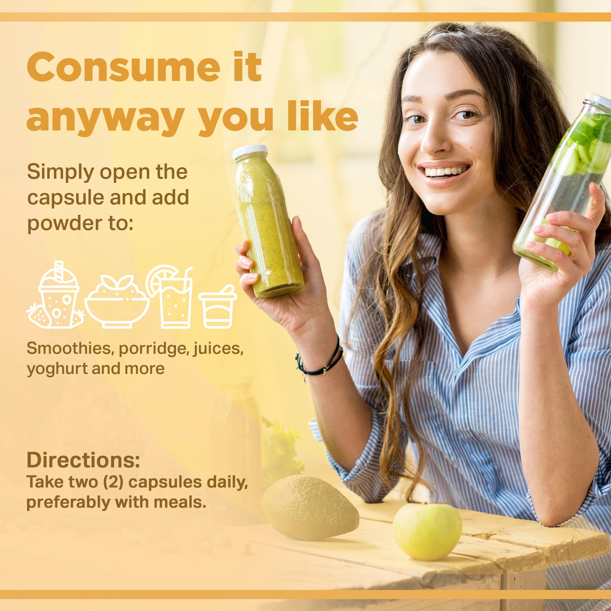 Strength & Spices Psoriaskin Supplement, Immune System Booster with 31 Powerful Ingredients and Amino Acids, Soothes Red, Flaky Skin, 1000 mg, 60 Vegan Capsules