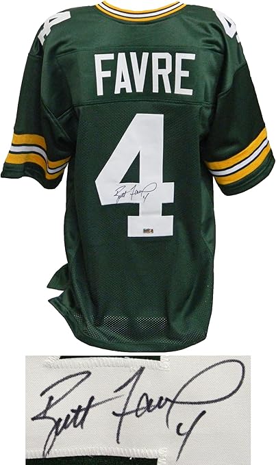 brett favre autographed jersey