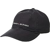 Tommy Hilfiger Mens Cotton Logo Adjustable Baseball Cap