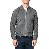 John Varvatos mens Khai Leather Jacket