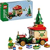 LEGO Santa’s Delivery Truck Building Toy for Kids - Construction Set for Play or Christmas Decor - Building Blocks for Girls & Boys, Ages 8+ - Holiday Craft Ideas for Families - 40746