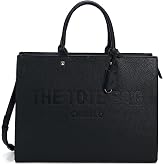 Chinllo Laptop Tote Bag for Women Top Handle Satchel Purse and Handbags Work Compartment with Shoulder Strap