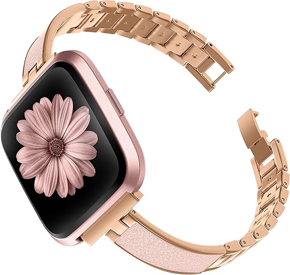 fitbit versa armband rose gold