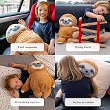 ODOXIA Weighted Plush for Anxiety 2.2KG Calming Teddy Sloth 53x32 cm view 4
