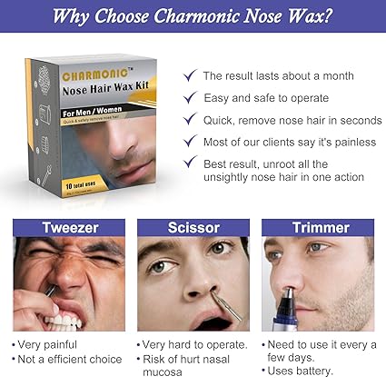 mens nose wax