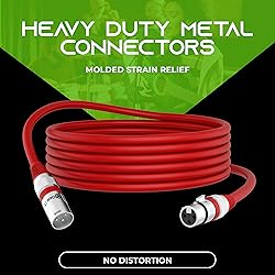 GEARit XLR Male to Female Microphone Cable