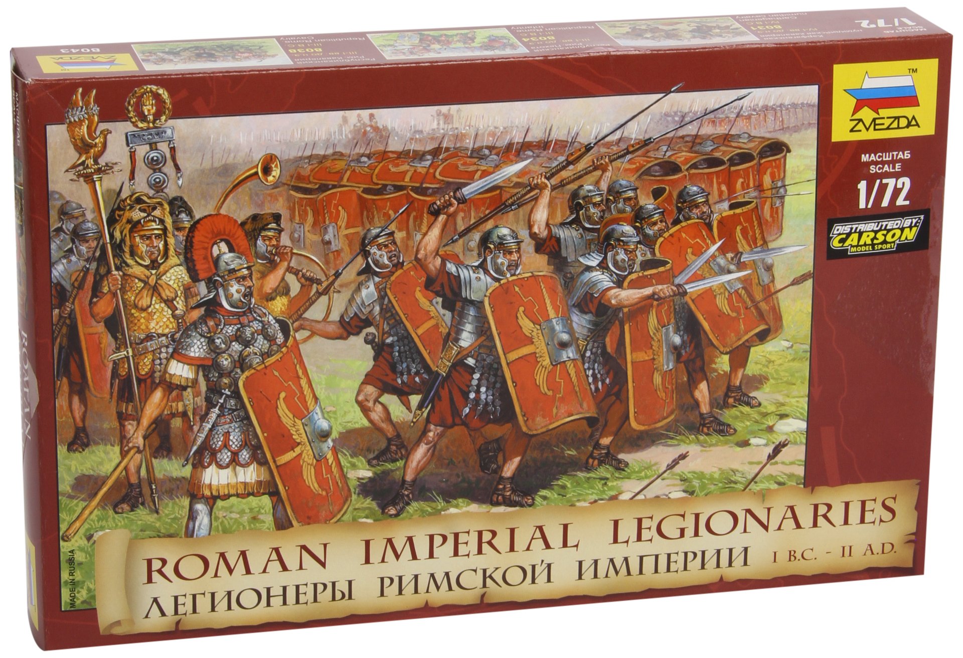 Zvezda 500788043 – 1:72 Roman Imperial Infantry, zzzz-s