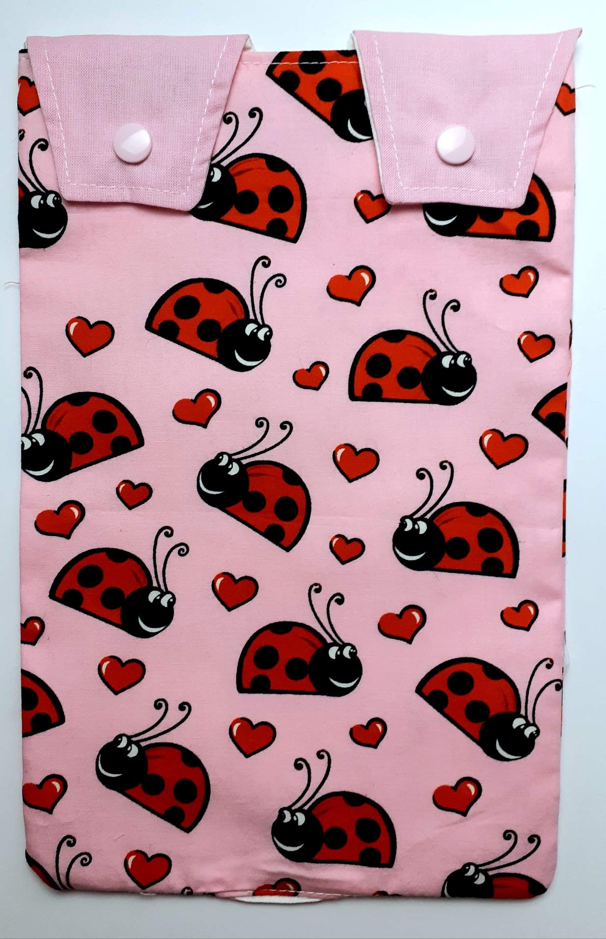 Catheter Leg Bag Holder. Cover. Ladybugs.