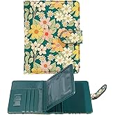 esseroo passport holder, passport cover, vaccine card holder, waterproof leather travel wallet with rfid blocking for men/women