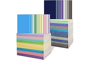 100 Pack Colorful Small Notebooks, Mini Pocket Size Journal Memo Notepad Lined Notebooks Bulk Set for Travel School Office Wr
